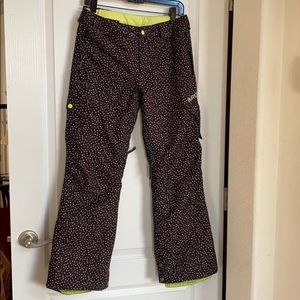 Burton Black Snowboard Snow Ski Pants Size XL
